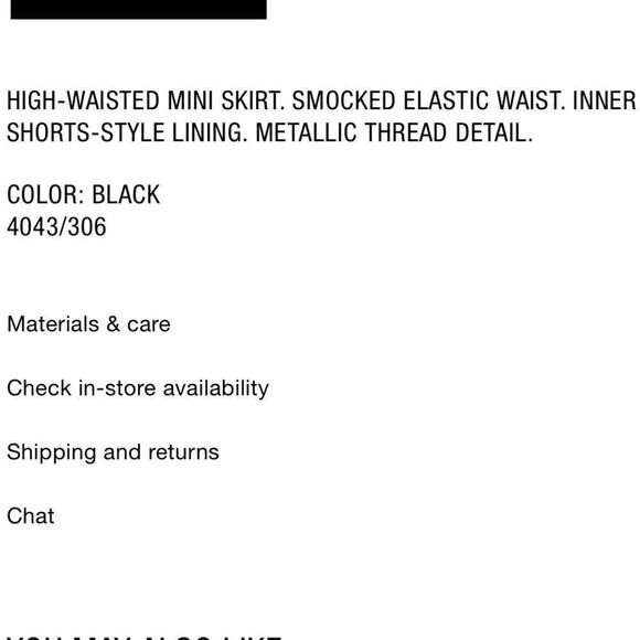 ✨ HP✨ZARA PRINTED MINI SKIRT✨ - Picture 6 of 8